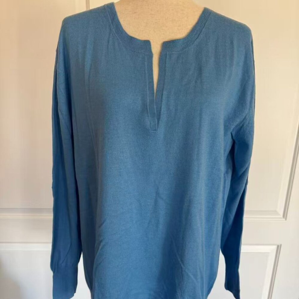 Phillip Lim Light Blue Cashmere/Silk sweater, Sz XS